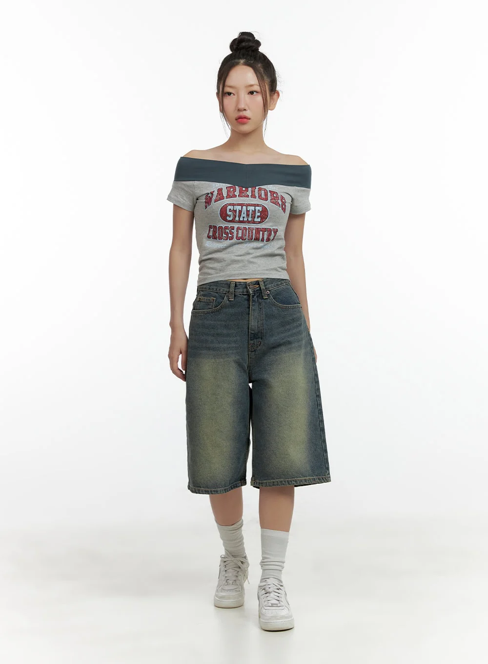Slim Fit Bermuda Jorts CL410 - Image 2