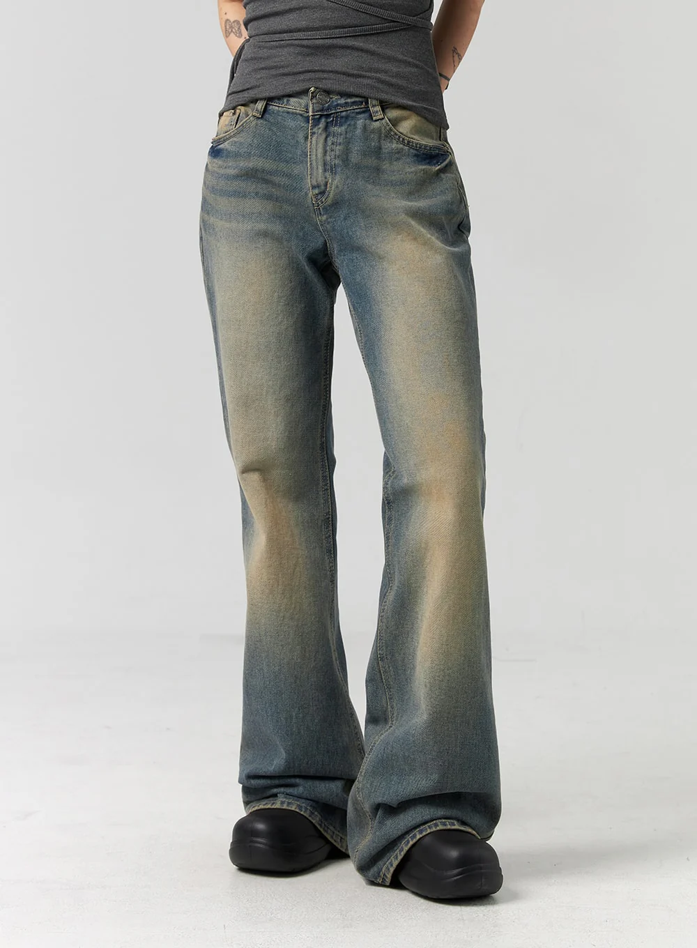 Slim Fit Bootcut Jeans CG330 - Image 10