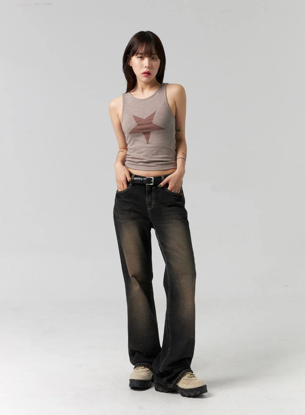 Slim Fit Bootcut Jeans CG330 - Image 3