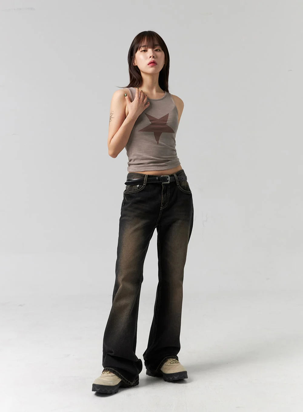 Slim Fit Bootcut Jeans CG330 - Image 4