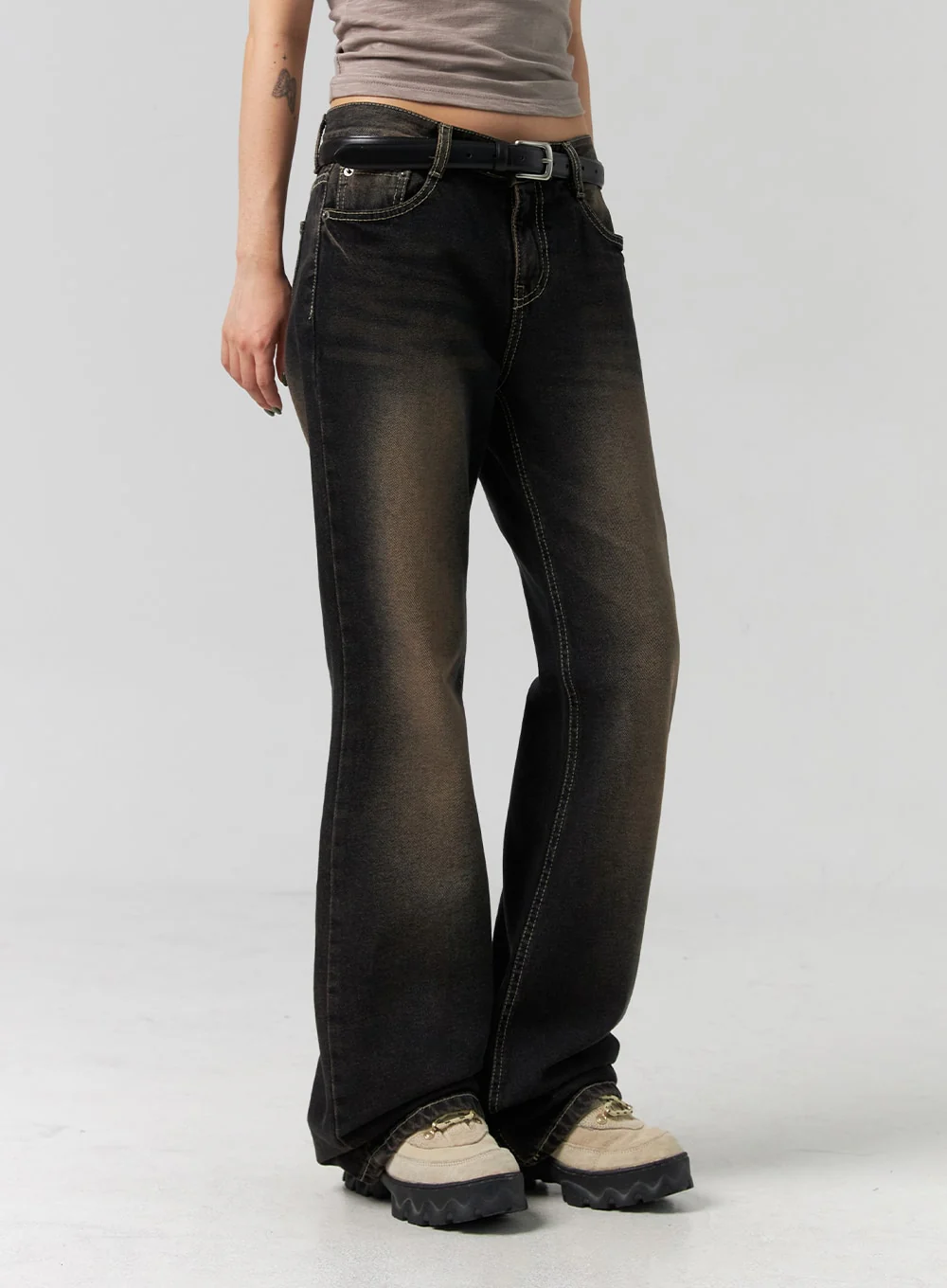 Slim Fit Bootcut Jeans CG330 - Image 5