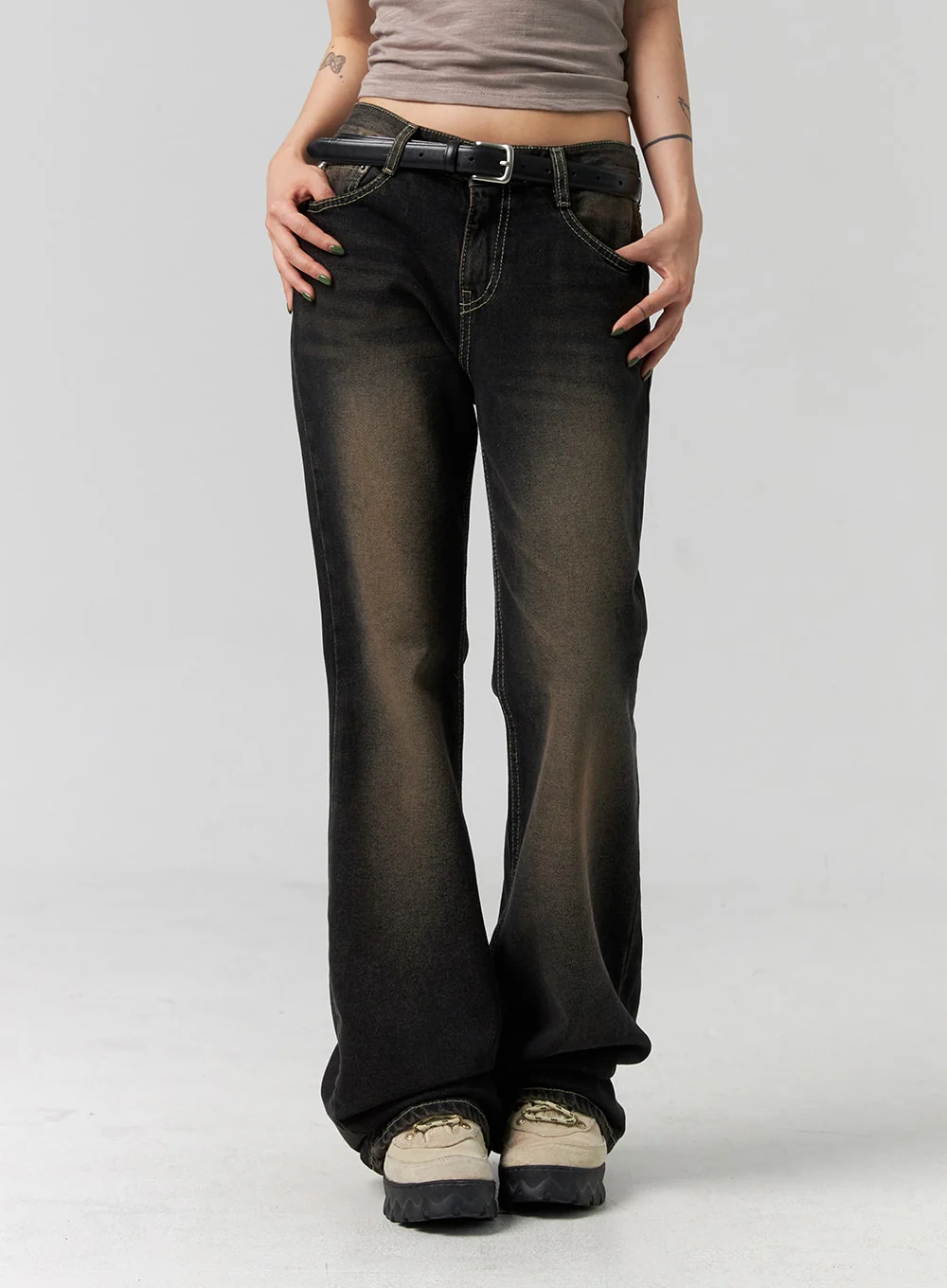 Slim Fit Bootcut Jeans CG330 - Image 6