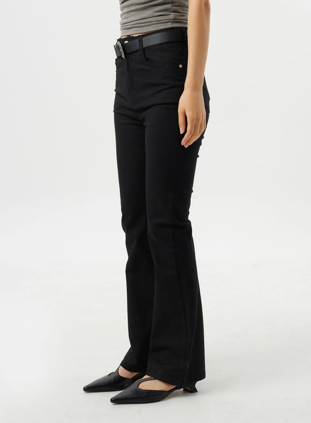 Slim Fit Bootcut Pants CY315 - Image 9