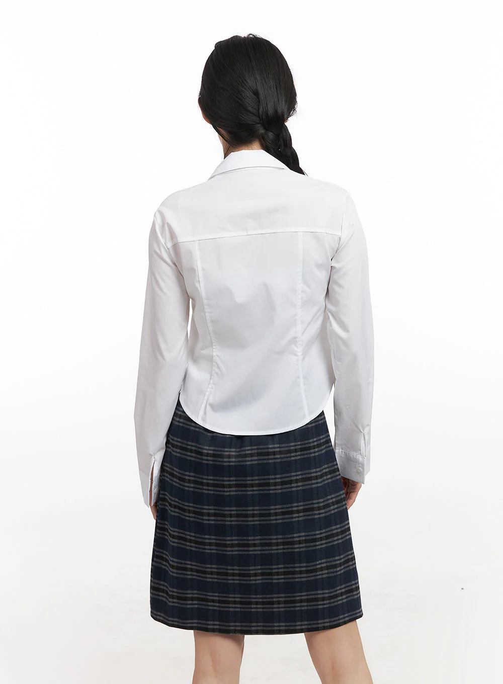 Slim Fit Crop Blouse CN428 - Image 7