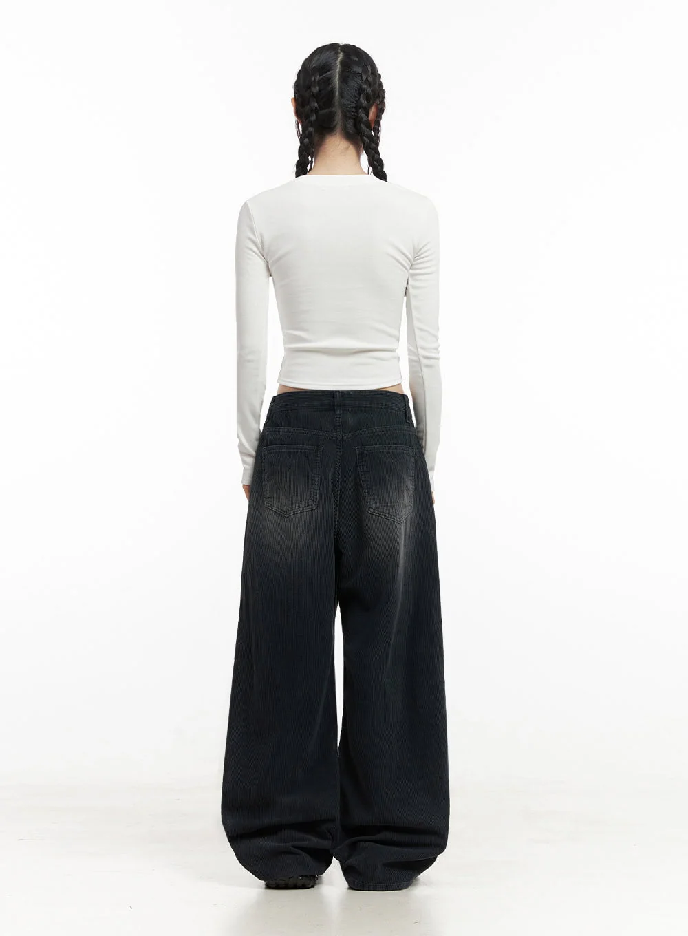 Slim-Fit Crop Tee ID402 - Image 9