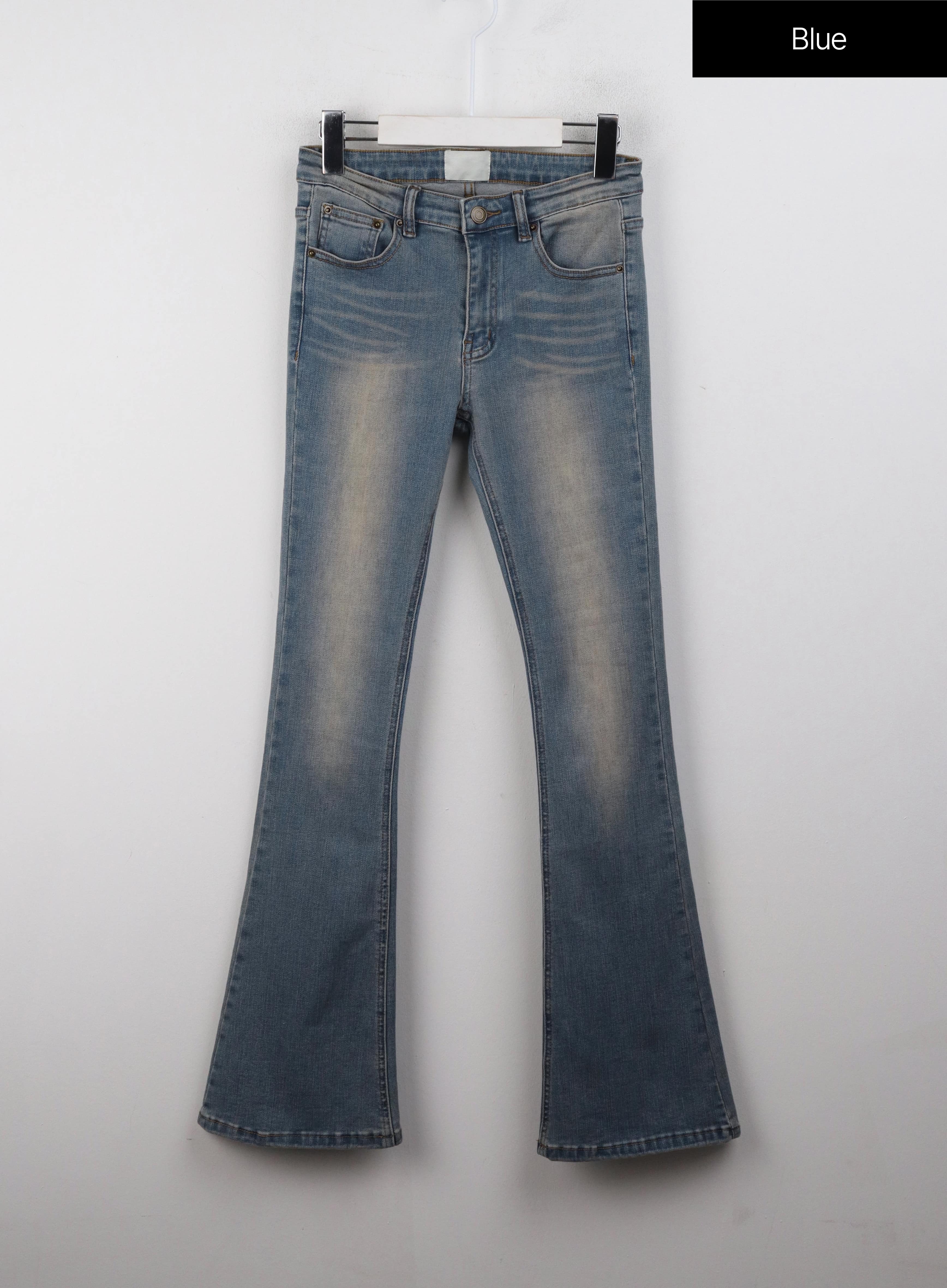 Slim Fit Denim Bootcut Jeans CJ410 - Image 8