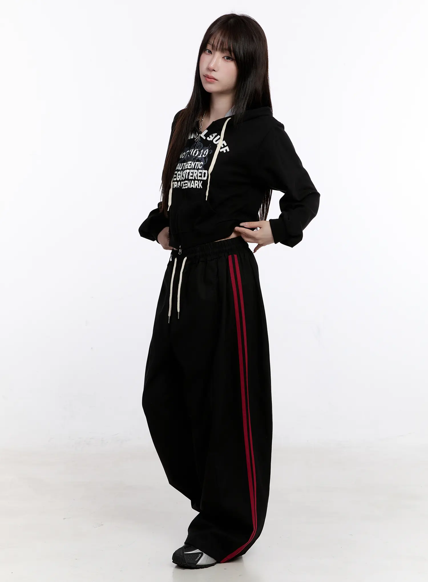Slim-Fit Graphic Zip Hoodie CO501 - Image 6