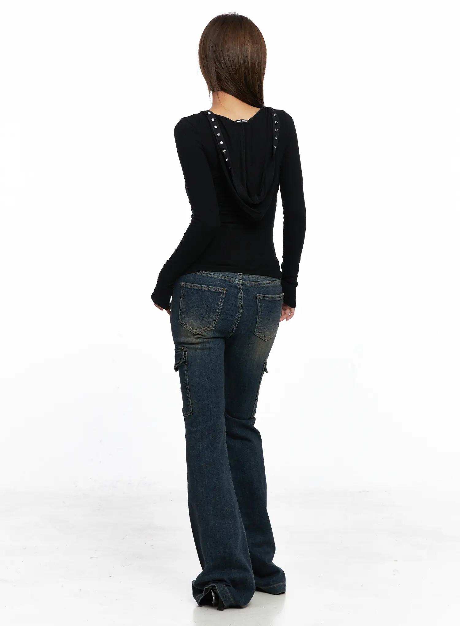 Slim-Fit Hooded Cardigan CO510 - Image 5