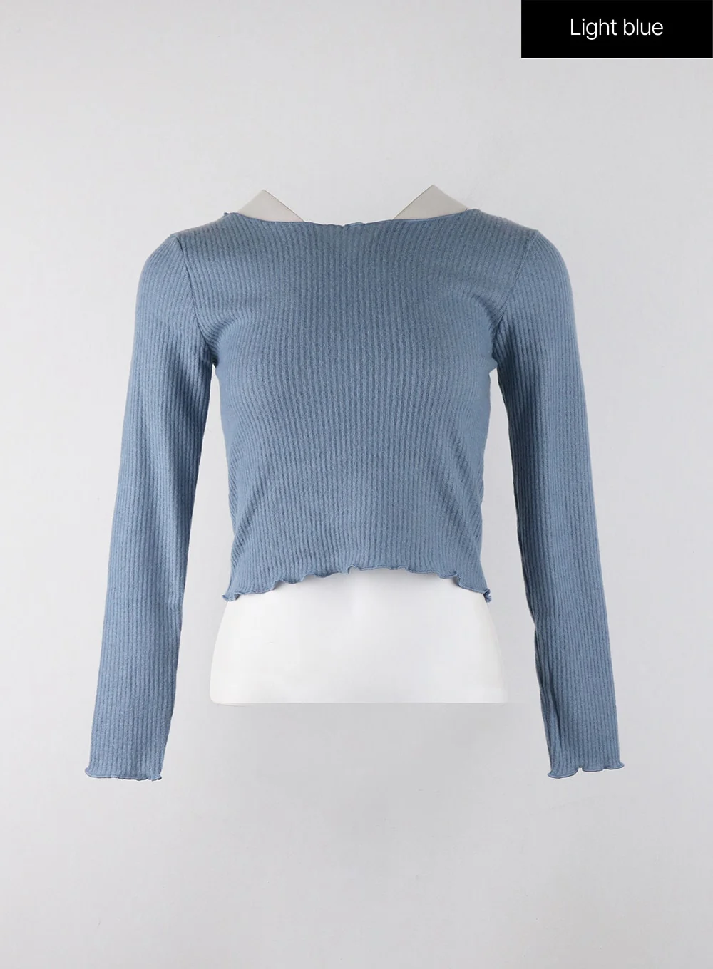 Slim Fit Solid Long Sleeve OJ405 - Image 11