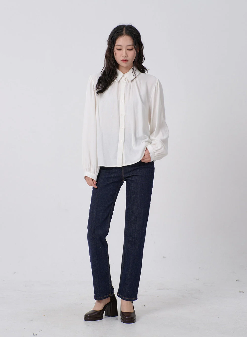 Slim Fit Straight Leg Jeans BD19 - Image 12