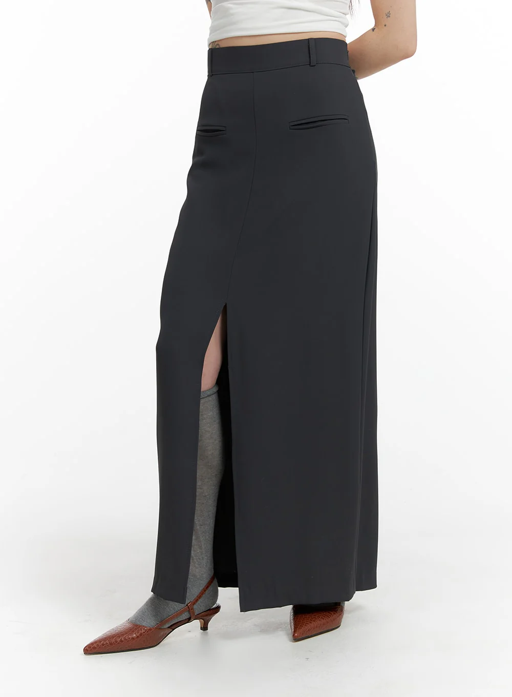 Slit Maxi Skirt IF423 - Image 2