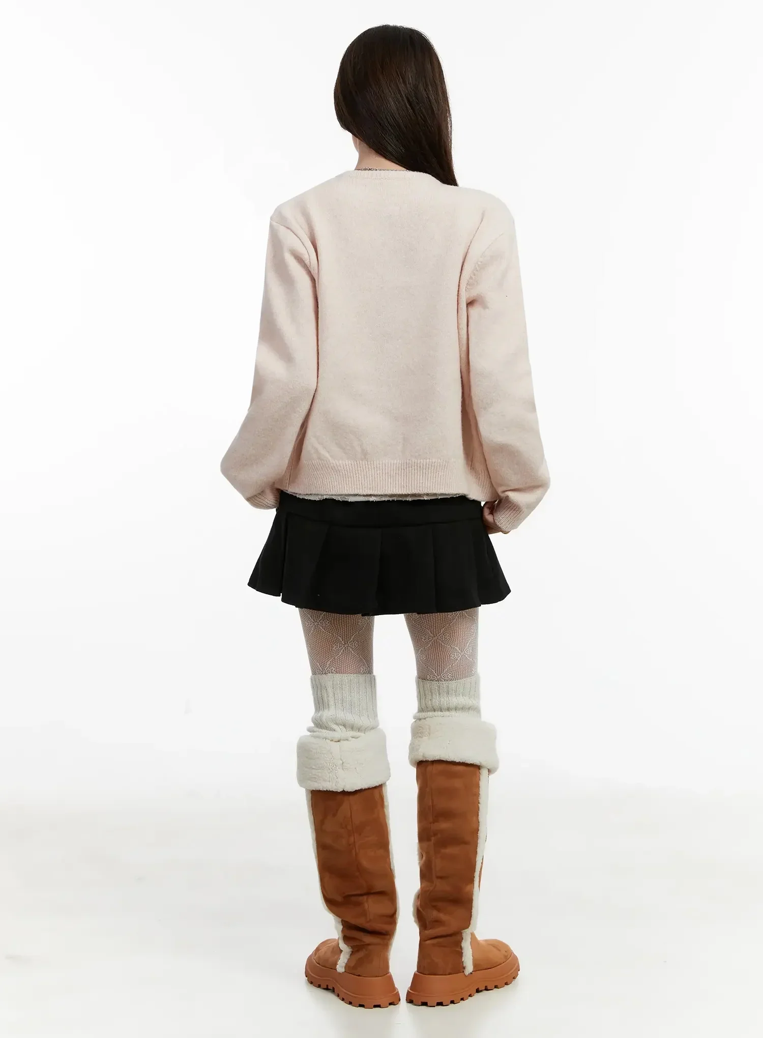 Soft Button-Up Cardigan IJ516 - Image 9