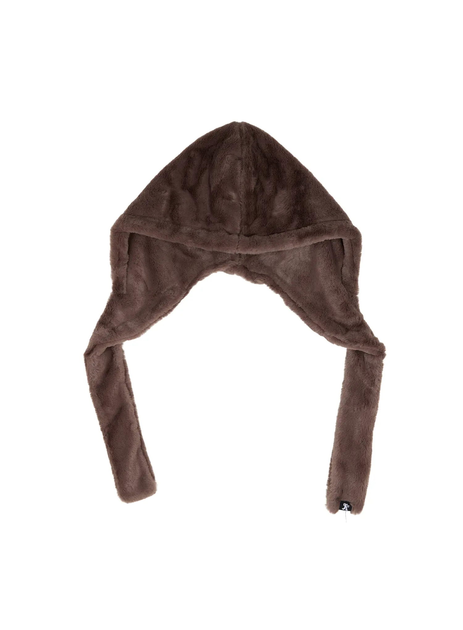 Soft Faux Fur Hooded Scarf CN527 - Image 8