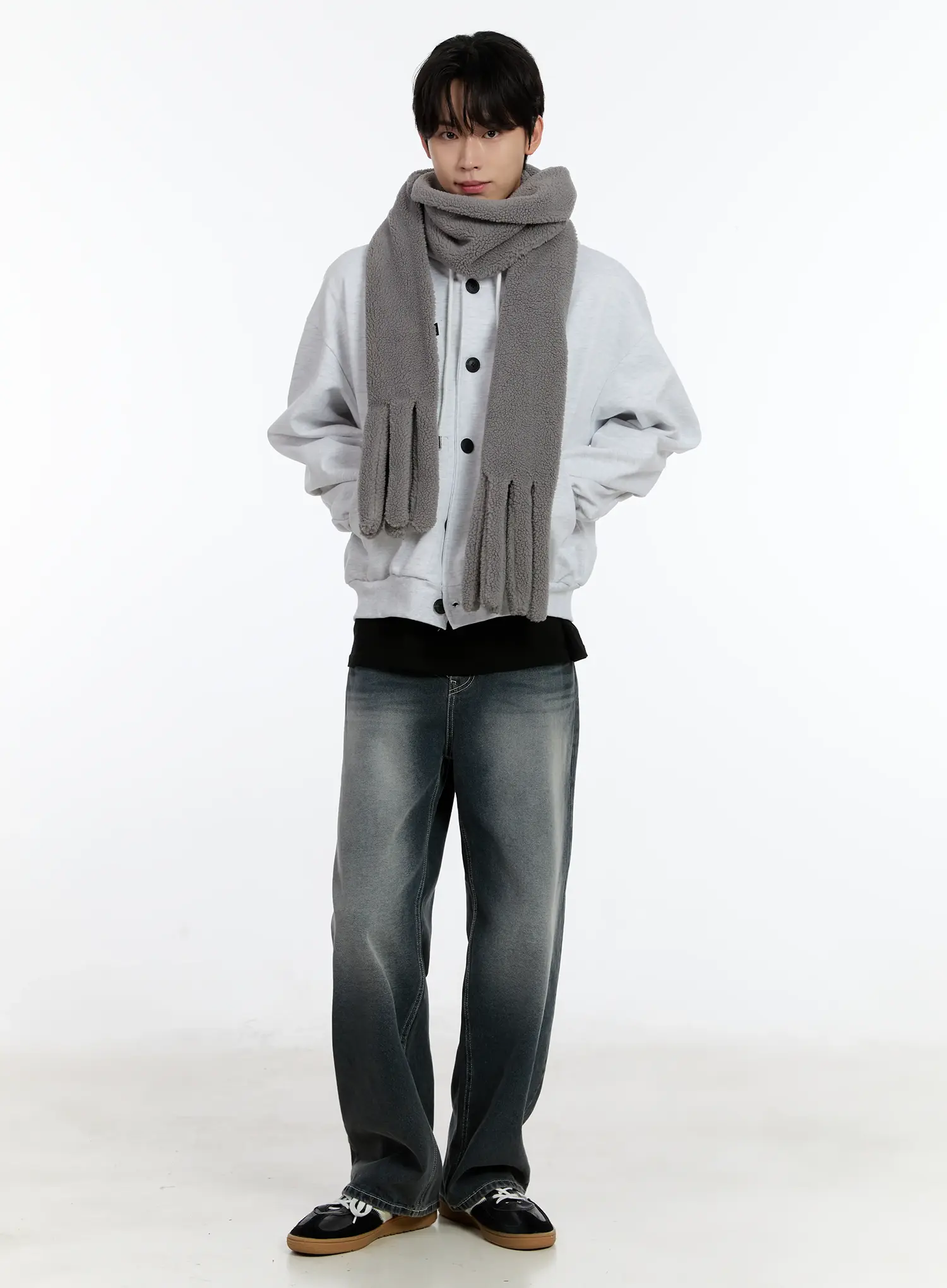 Soft Plush Winter Scarf ID502 - Image 6