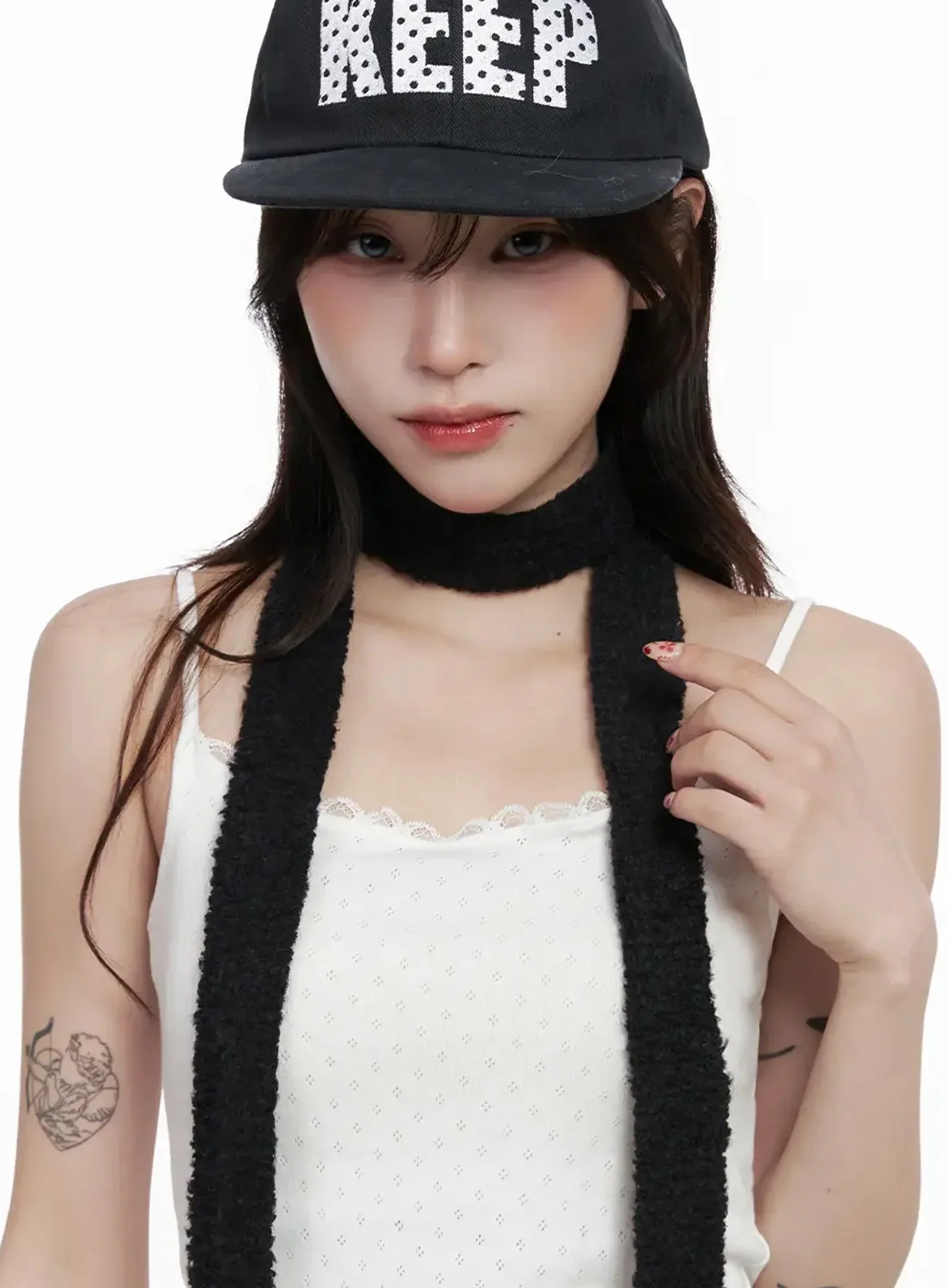 Soft Textured Scarf IN514 - Image 5