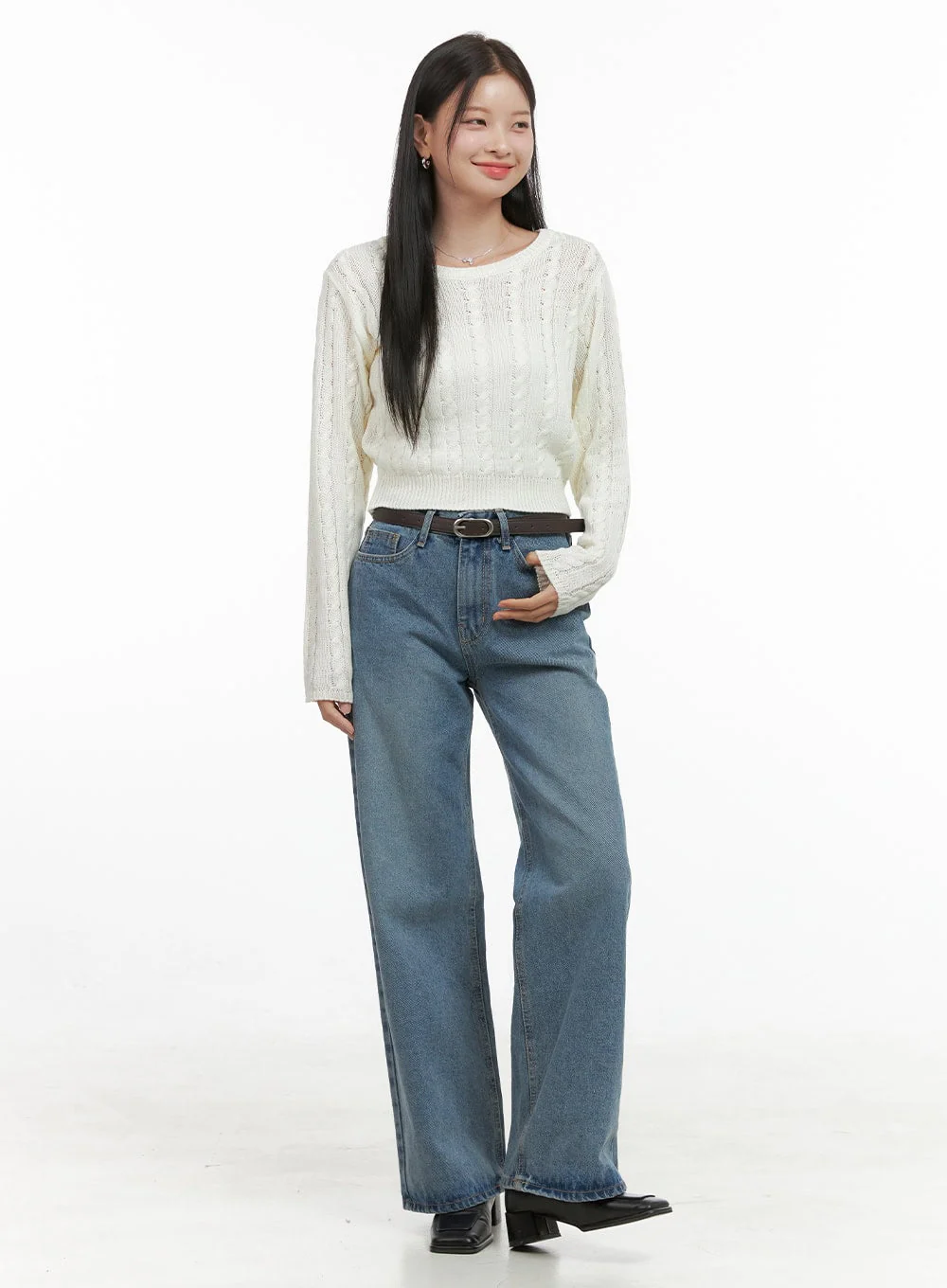SoftTouch Wool Blend Top OS411 - Image 2