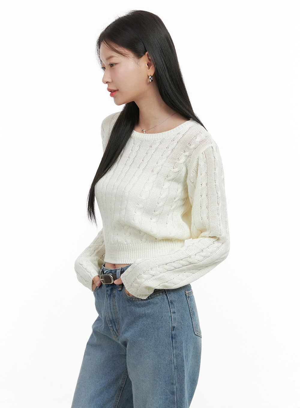 SoftTouch Wool Blend Top OS411 - Image 5