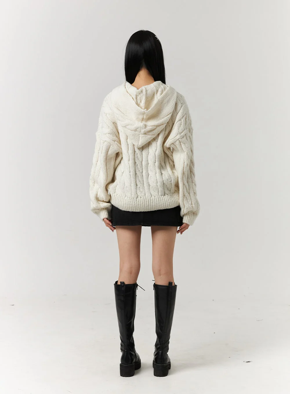 Solid Cargo Mini Skirt CJ405 - Image 7