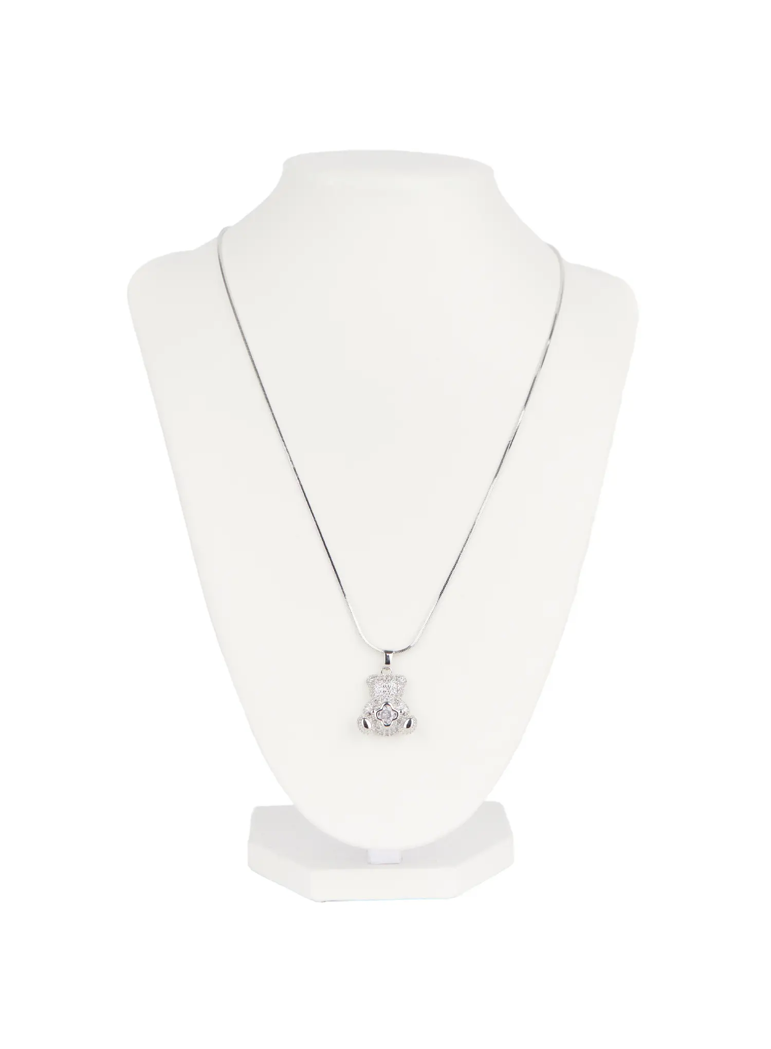 Sparkling Bear Necklace F502 - Image 3