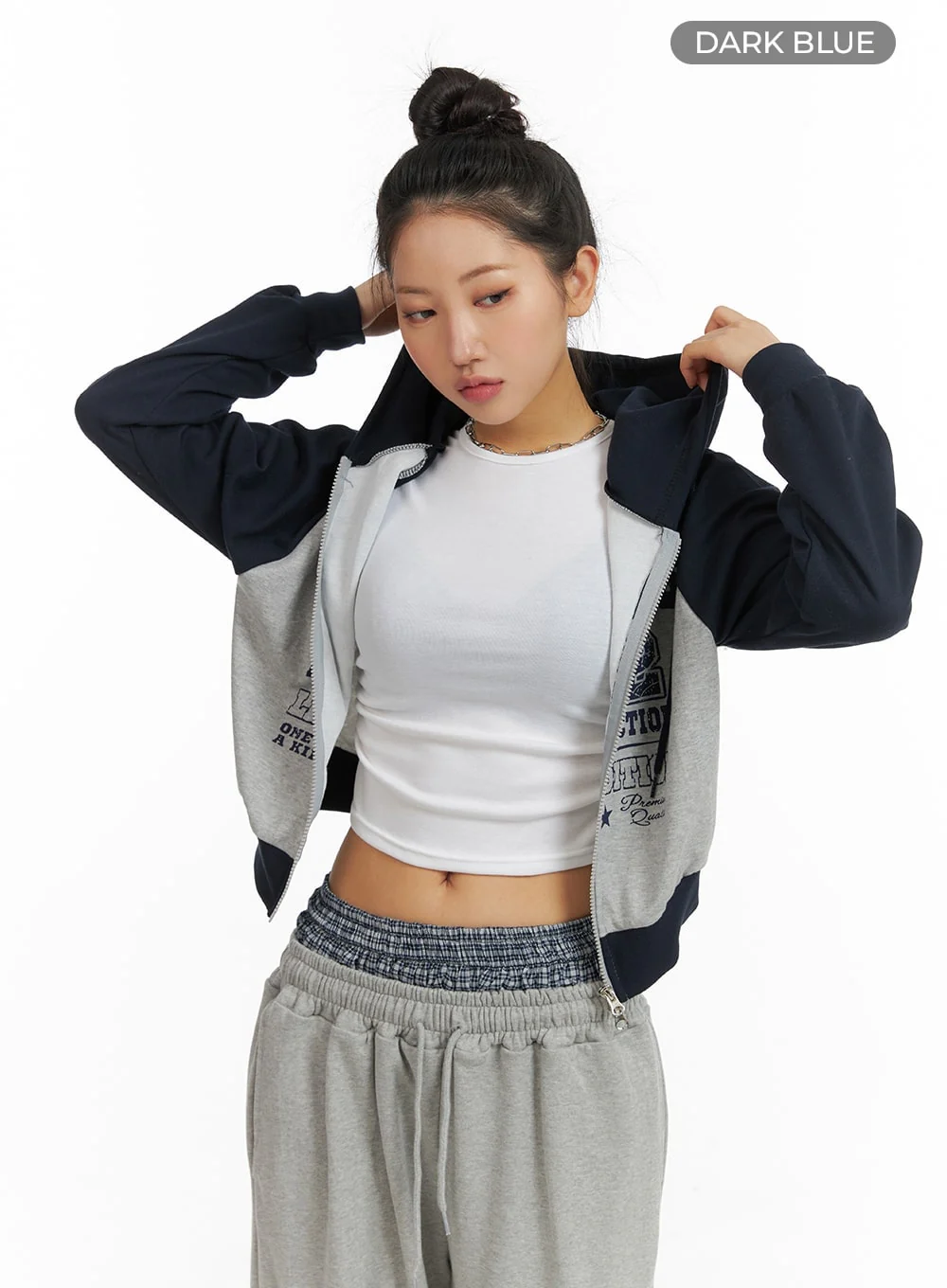 Sporty Chic Varsity Hoodie Jacket CM408 - Image 6