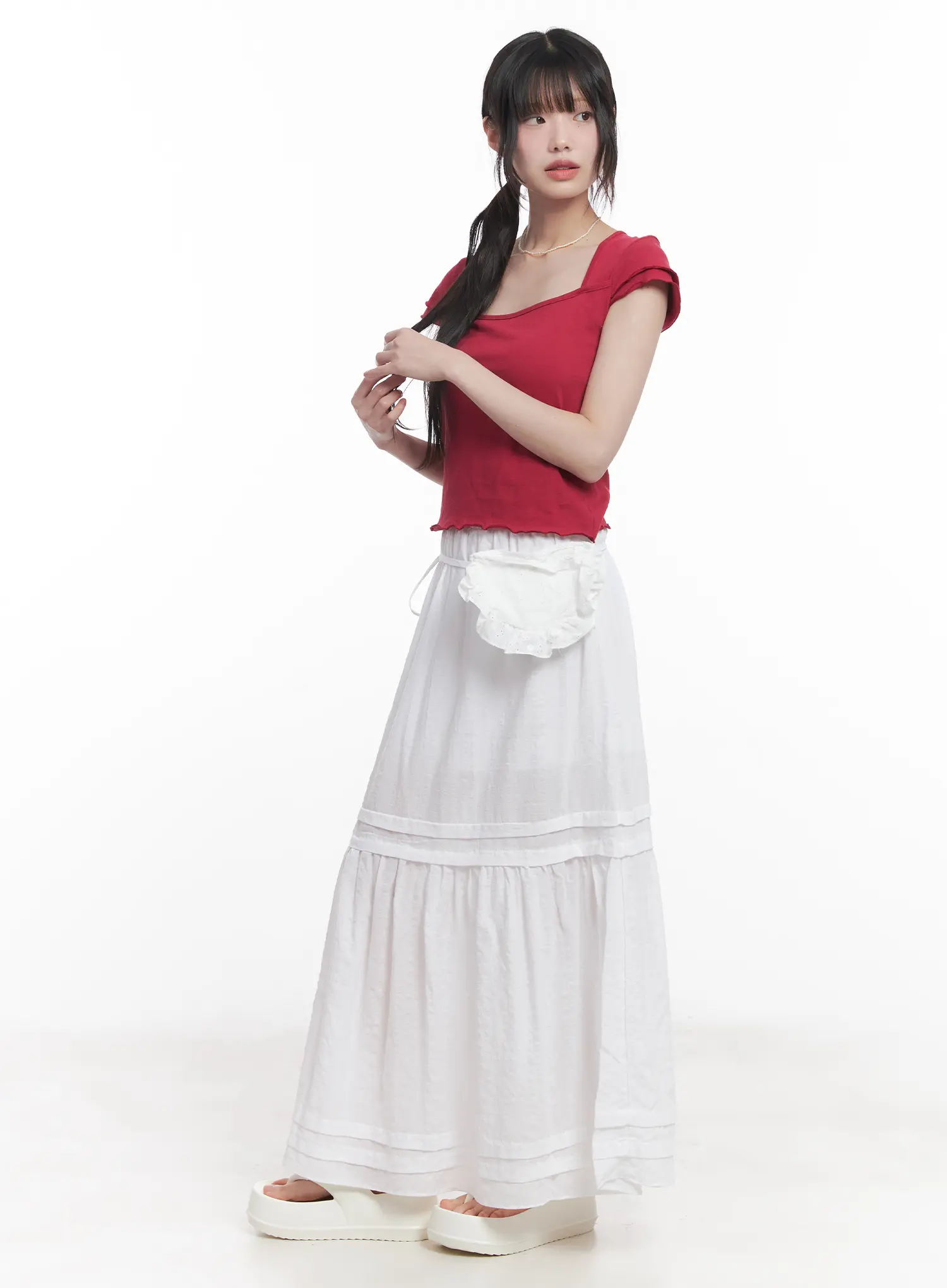 Square Neck Crop Top CU519 - Image 2