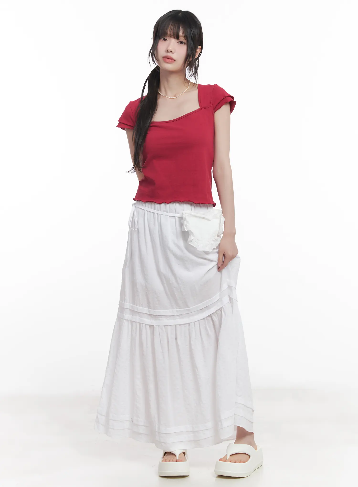 Square Neck Crop Top CU519 - Image 9