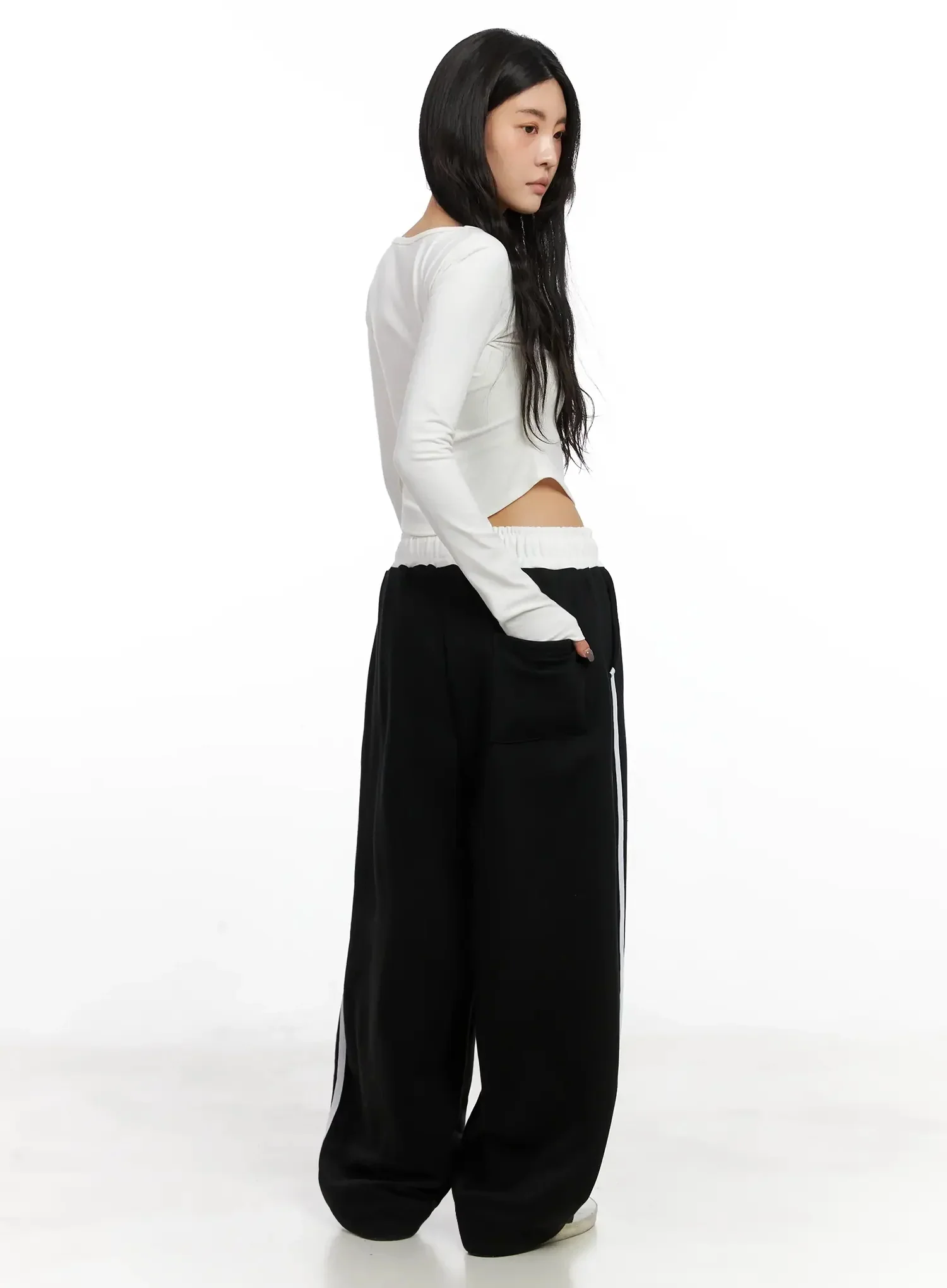 Square Neck Crop Top IN528 - Image 10