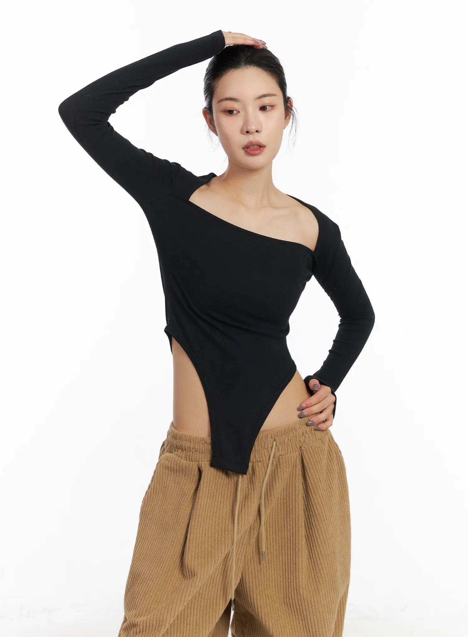 Square Neck Fleece Bodysuit CD505 - Image 8