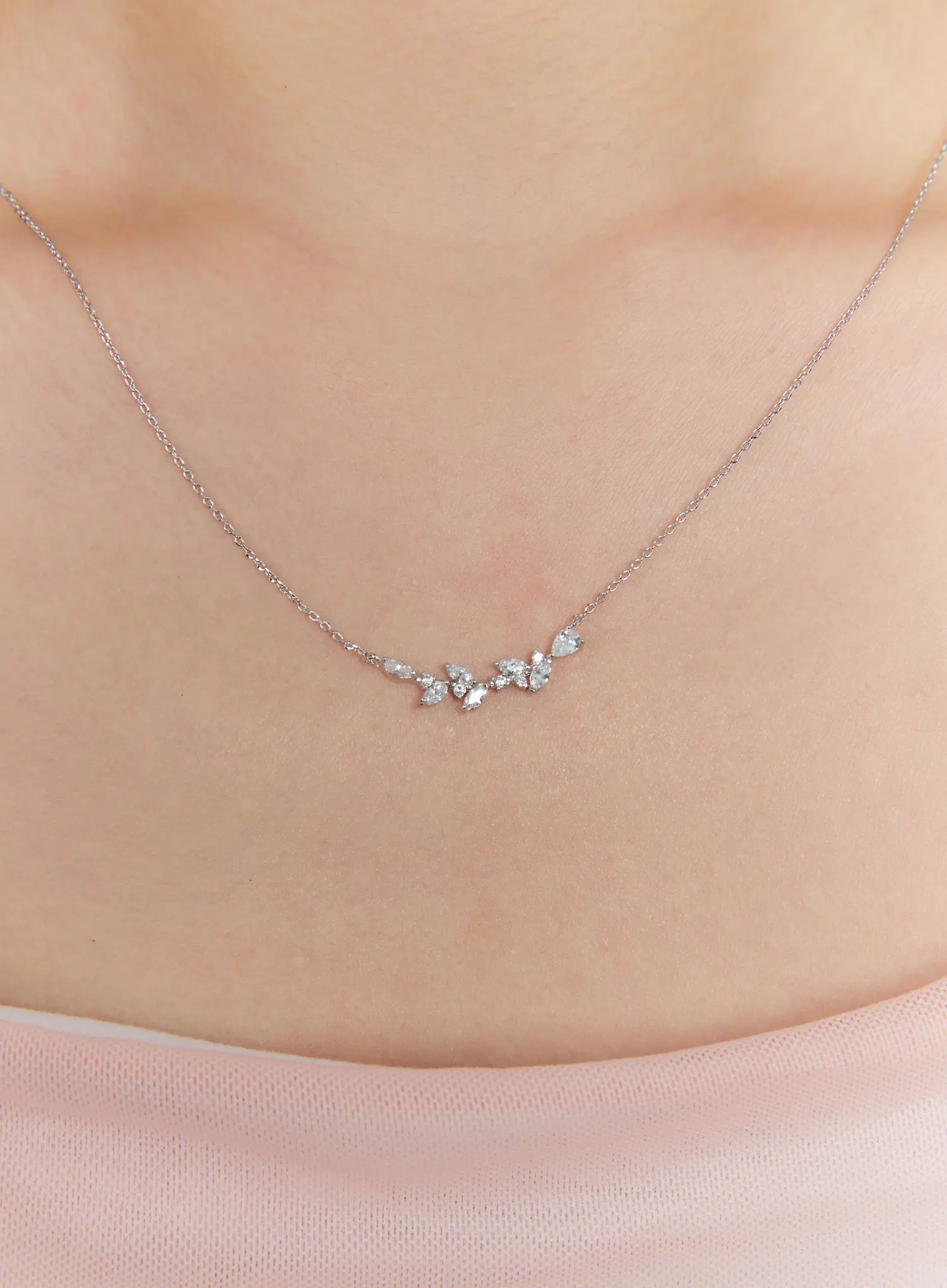 Stalk Line Necklace IS517 - Image 2