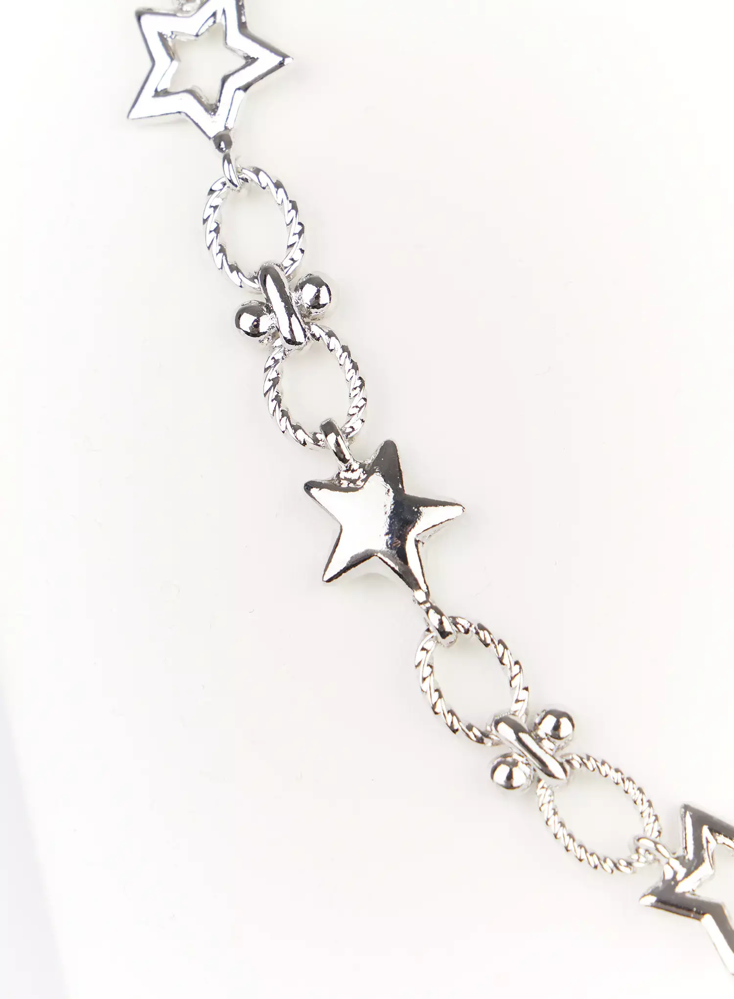 Star Chain Link Necklace IJ528 - Image 8