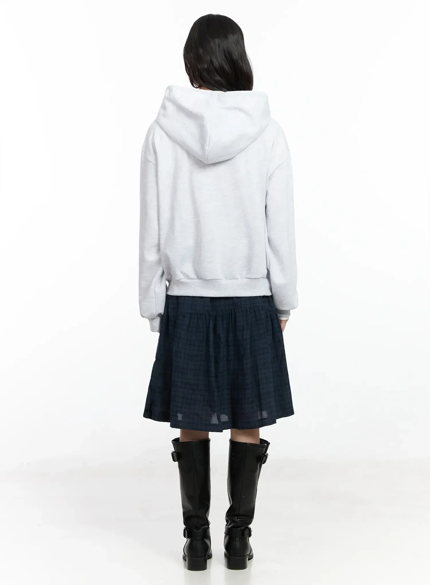 Star Core Eyelet Graphic Hoodie IF505 - Image 11