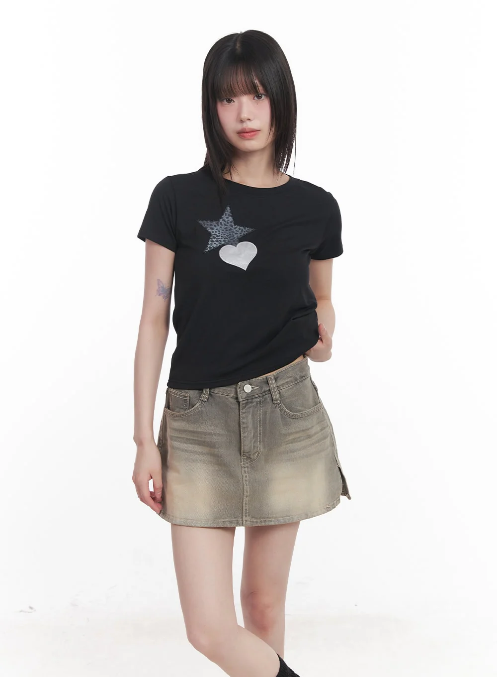 Star Graphic Baby Tee CU506 - Image 10