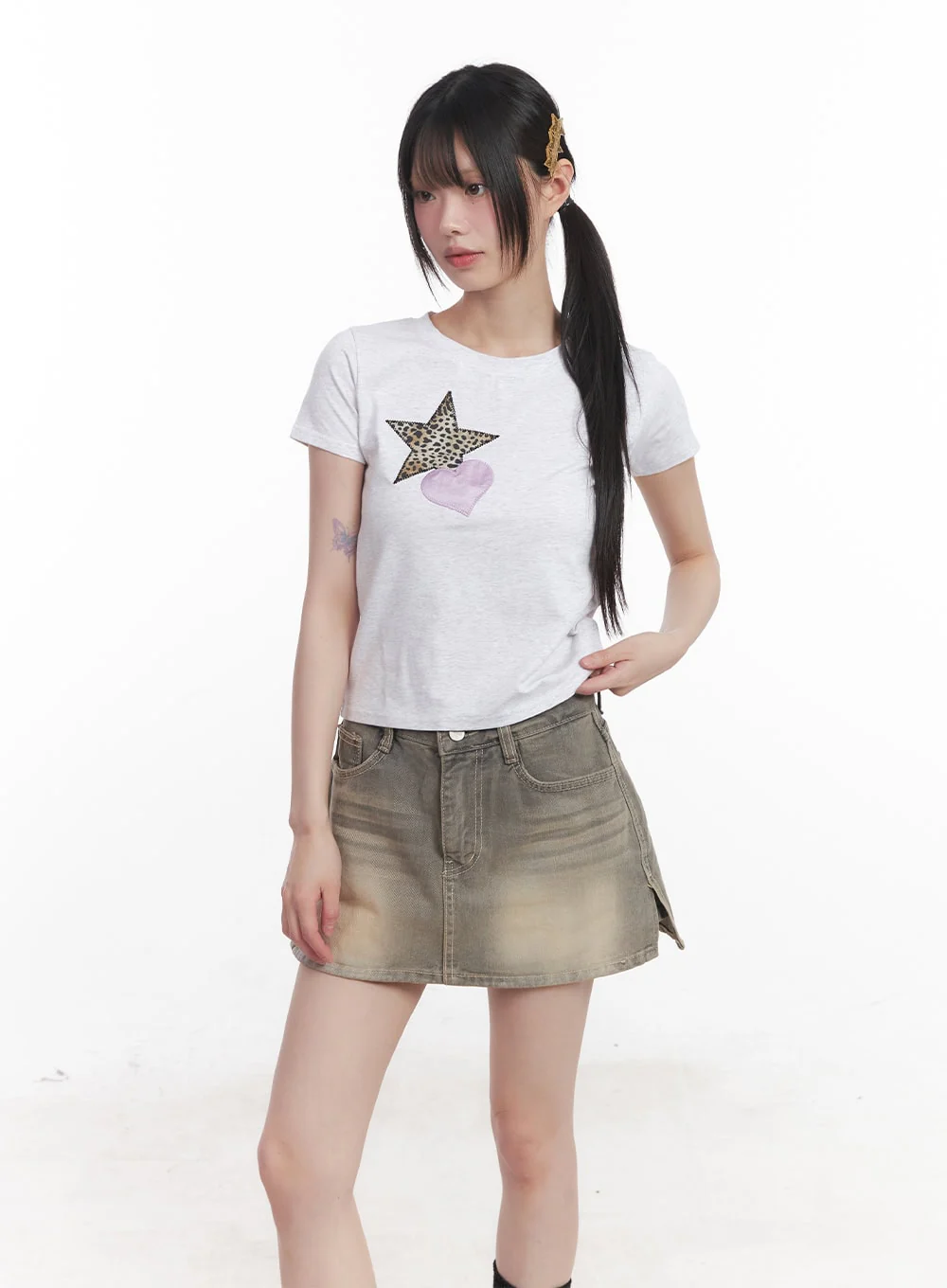 Star Graphic Baby Tee CU506 - Image 11