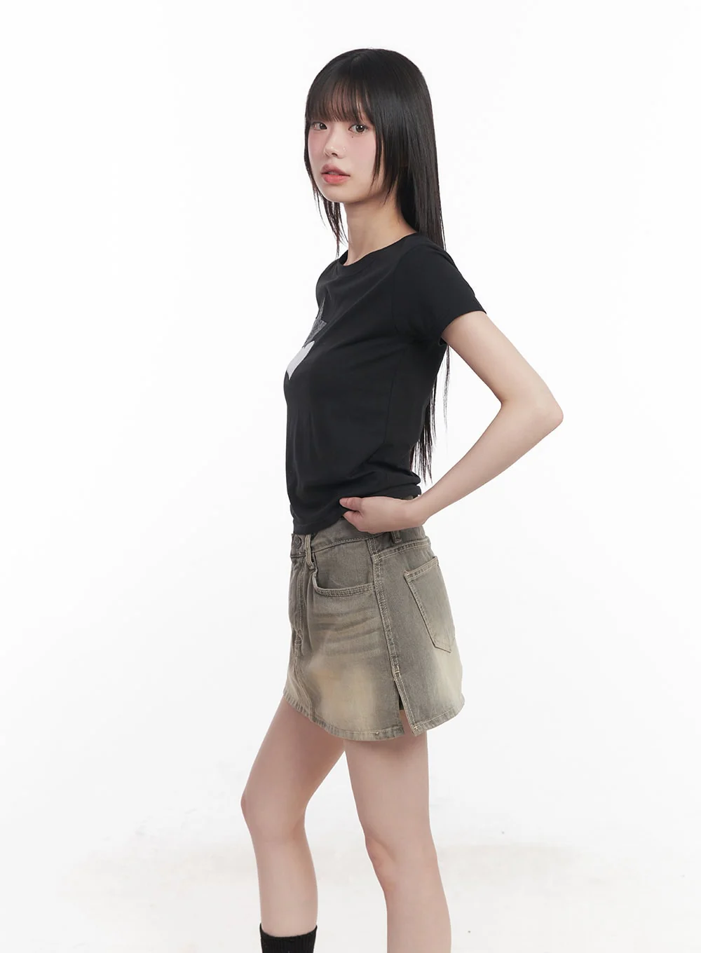 Star Graphic Baby Tee CU506 - Image 6