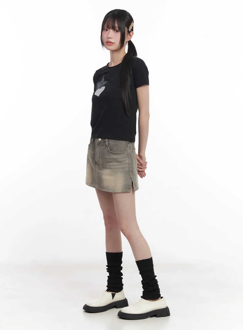 Star Graphic Baby Tee CU506 - Image 8