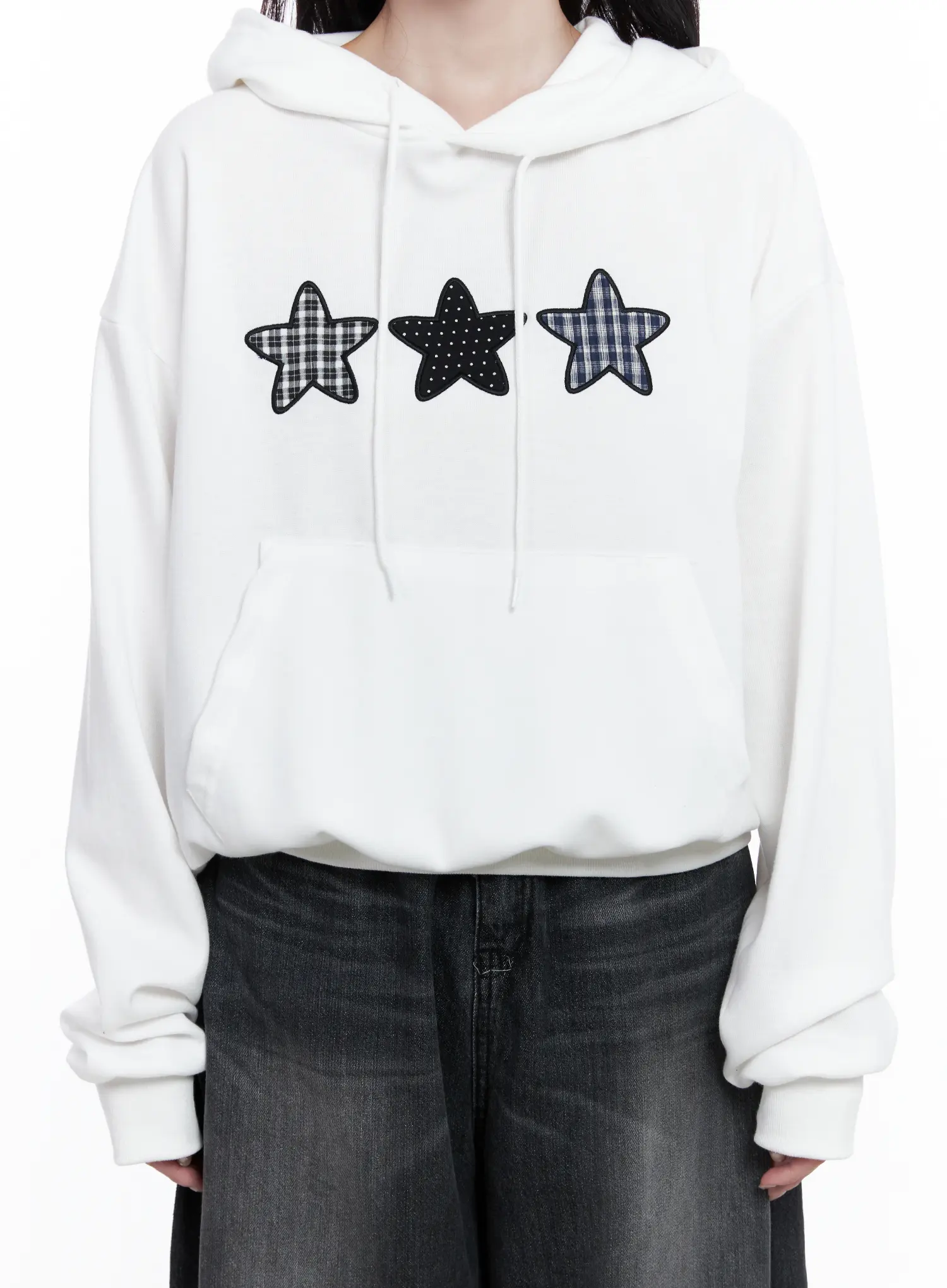 Star Graphic Hoodie CS519 - Image 4