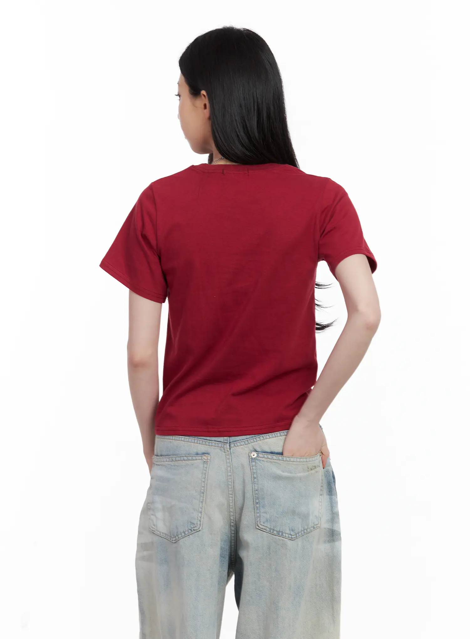 Star Print Casual Tee CL501 - Image 12