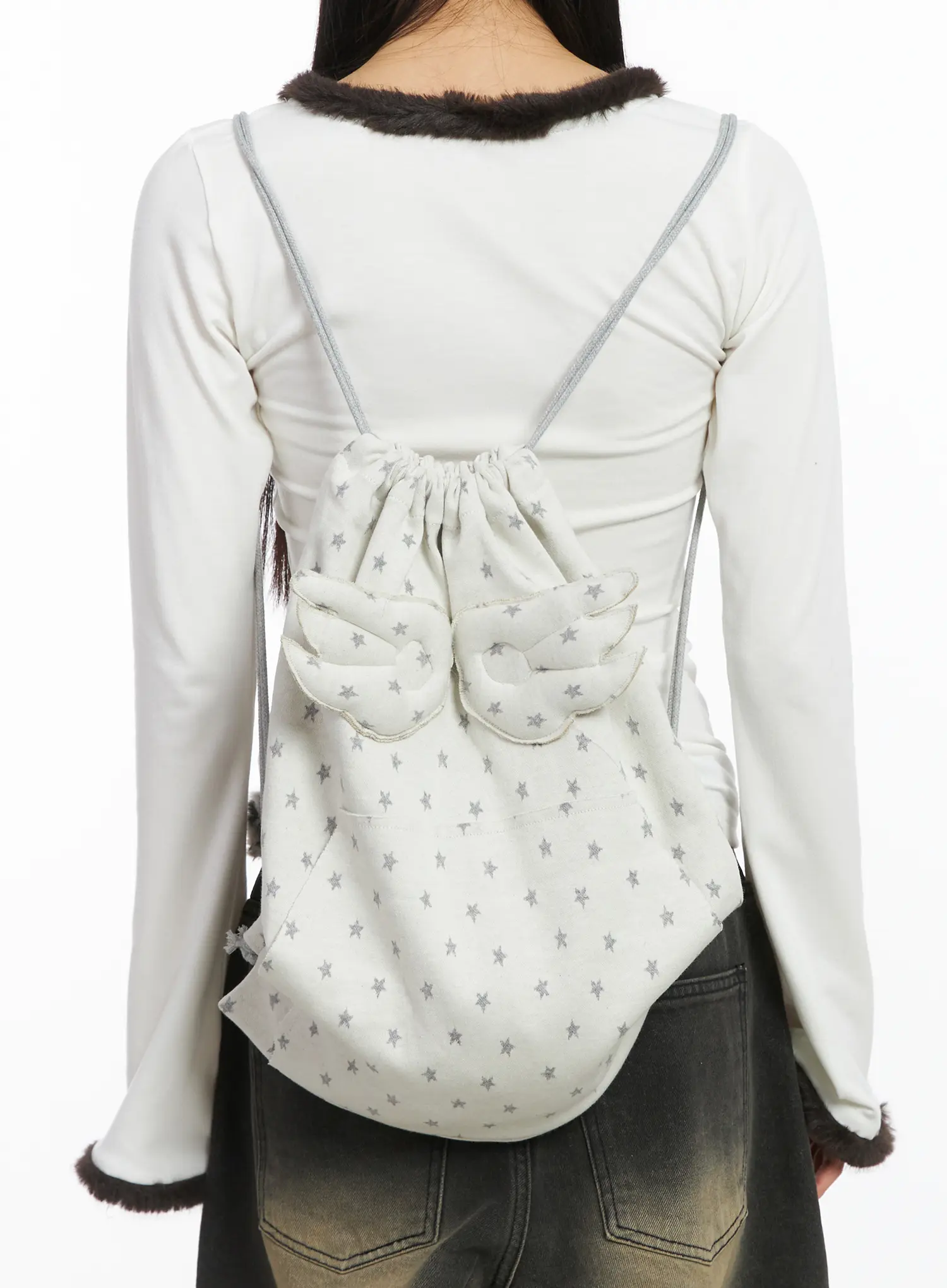 Starry Angel Drawstring Bag CD519