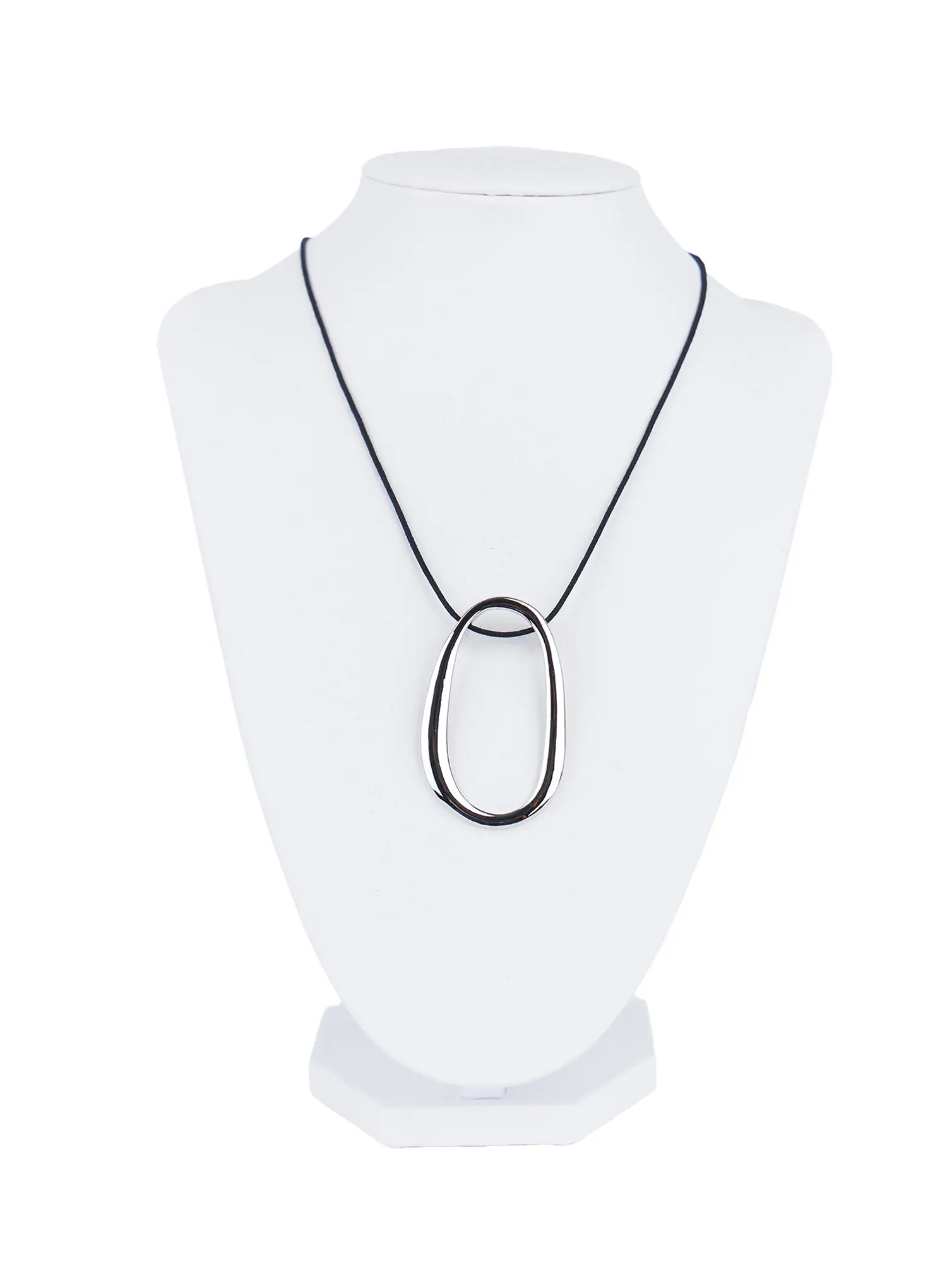 Statement Oval-Ring Necklace CL522 - Image 8