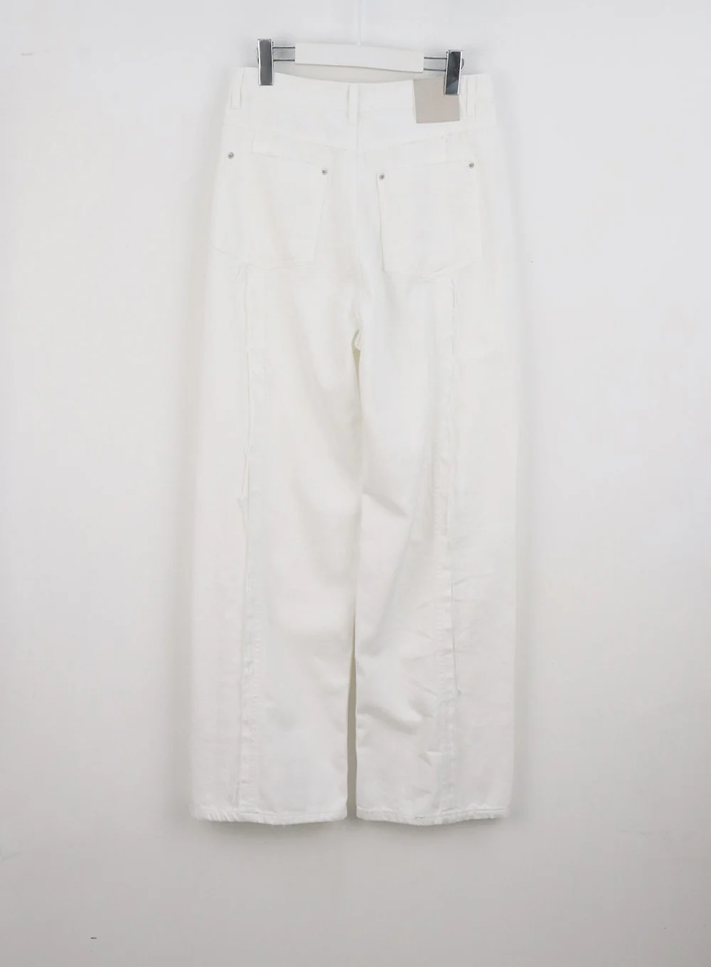 Stitch Detail Wide Fit Pants IG313 - Image 11