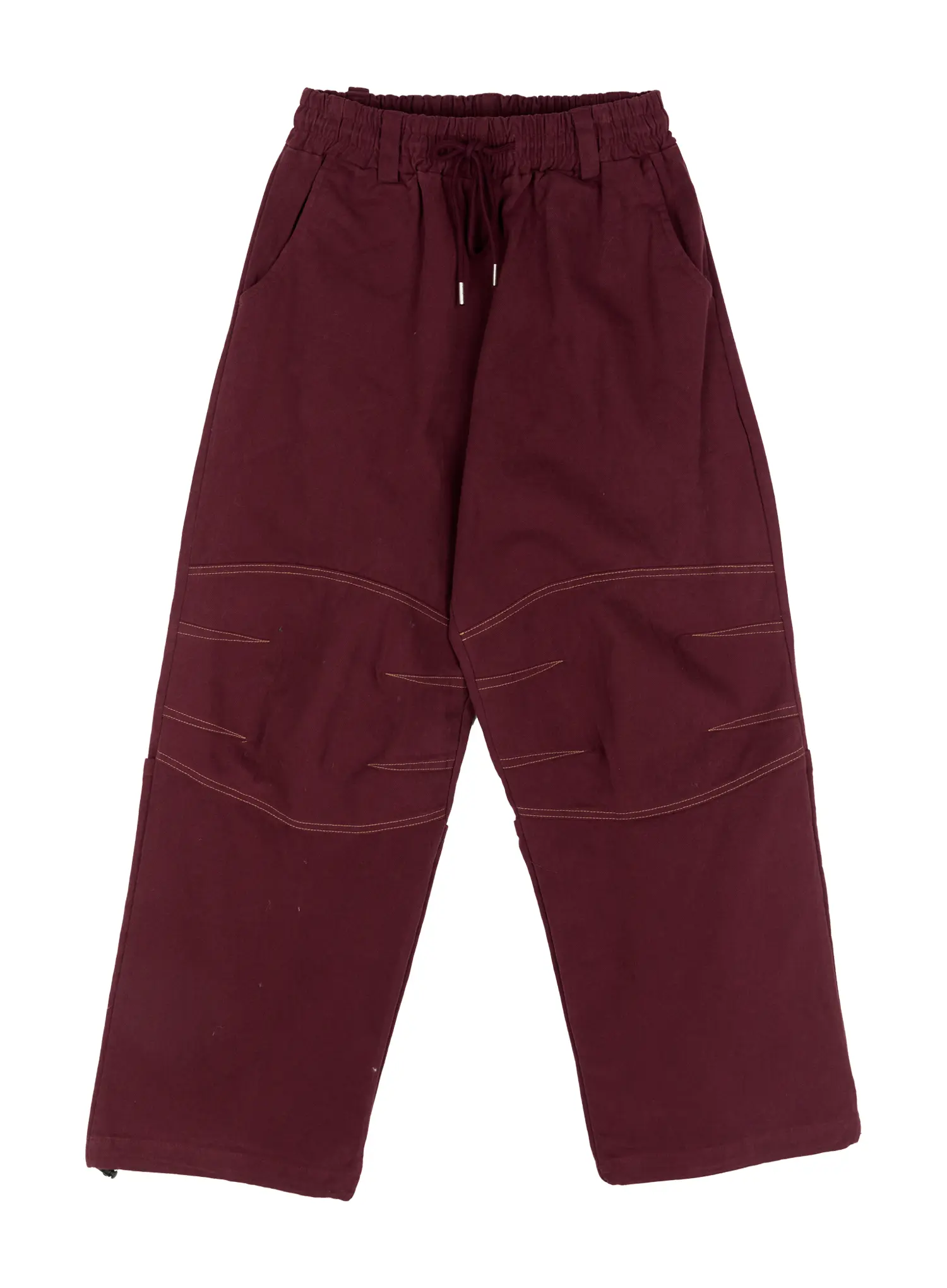 Stitch Lined Wide Leg Pants CN527 - Image 11