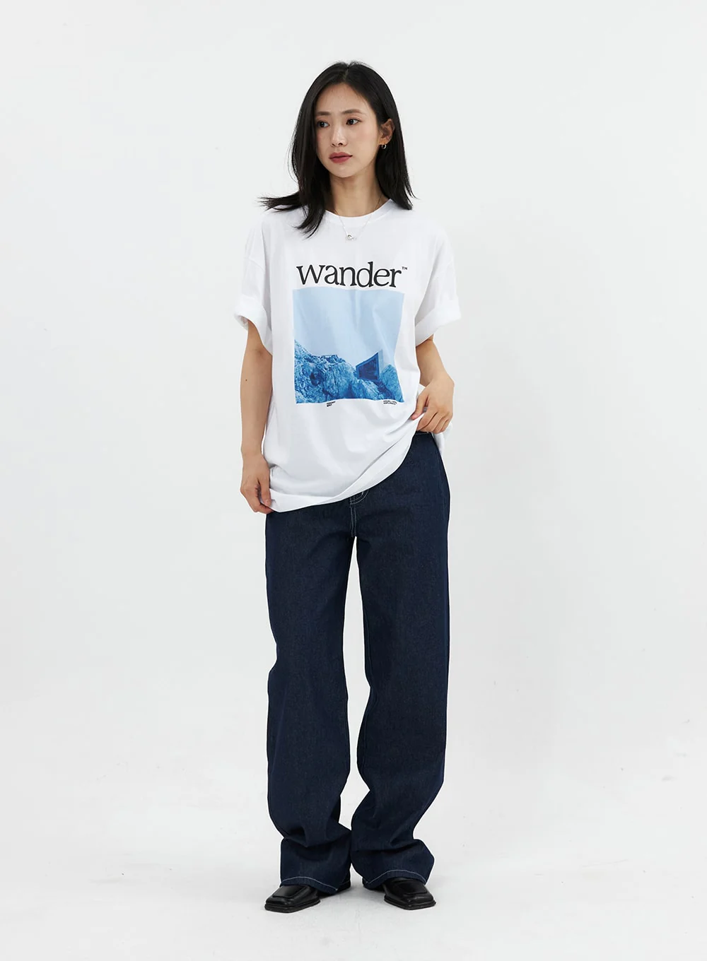 Stitched Jeans OO305