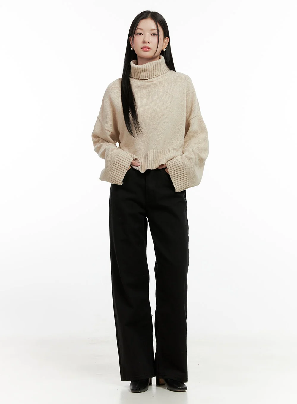 Straight-Fit Trousers ON408 - Image 3