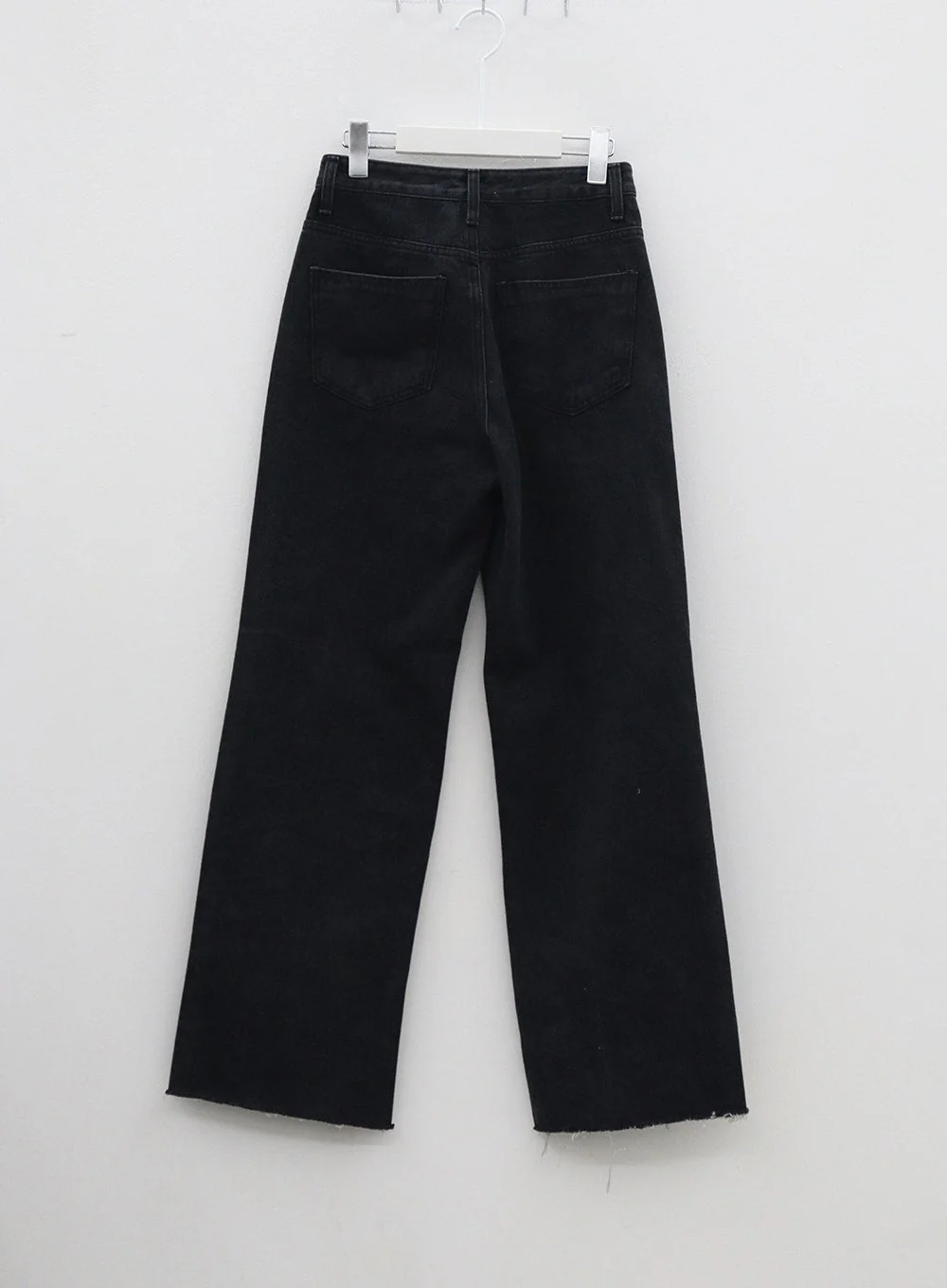 Straight Leg Black Jeans BM316 - Image 11