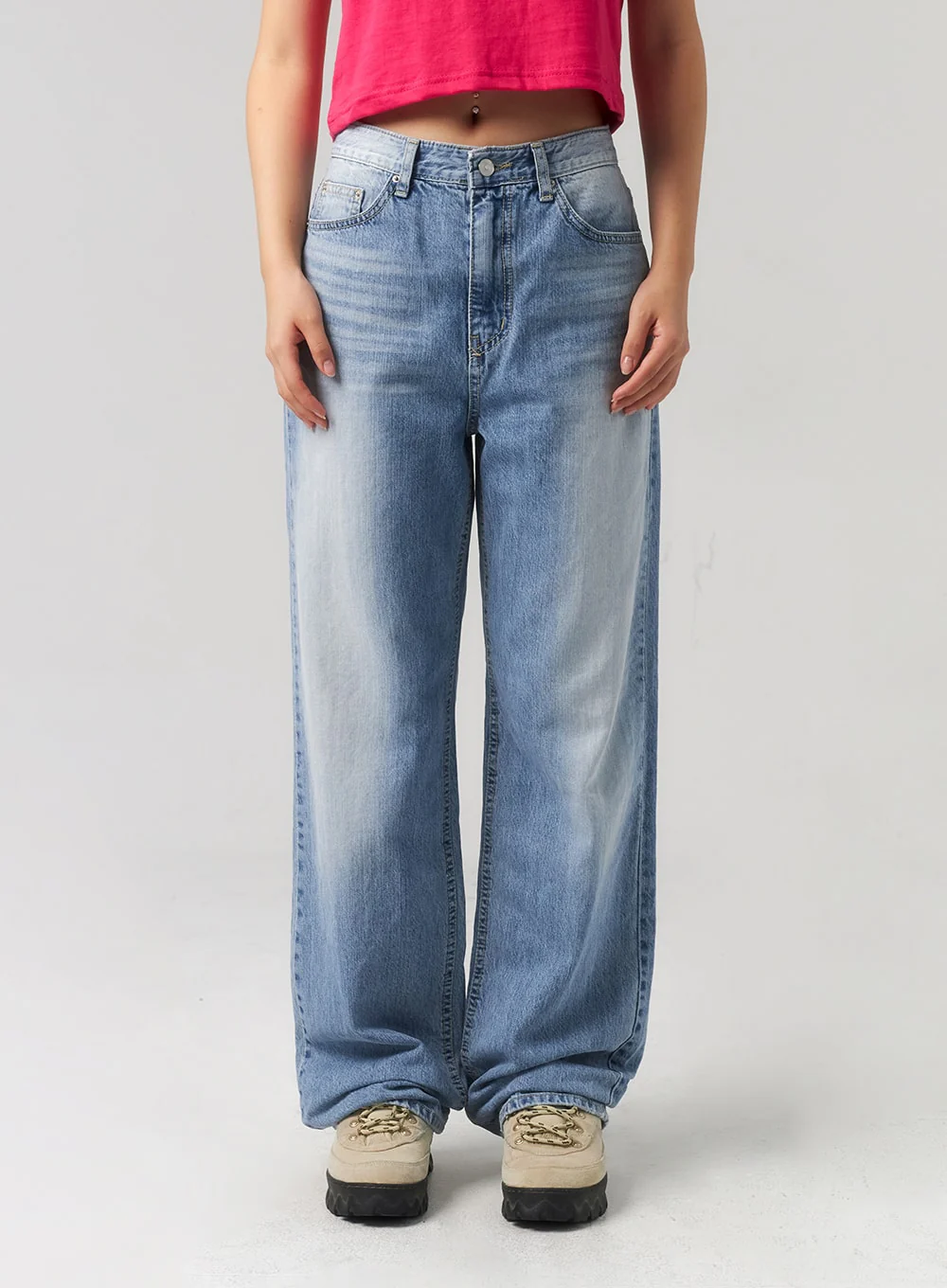 Straight Leg Jeans CU329 - Image 2