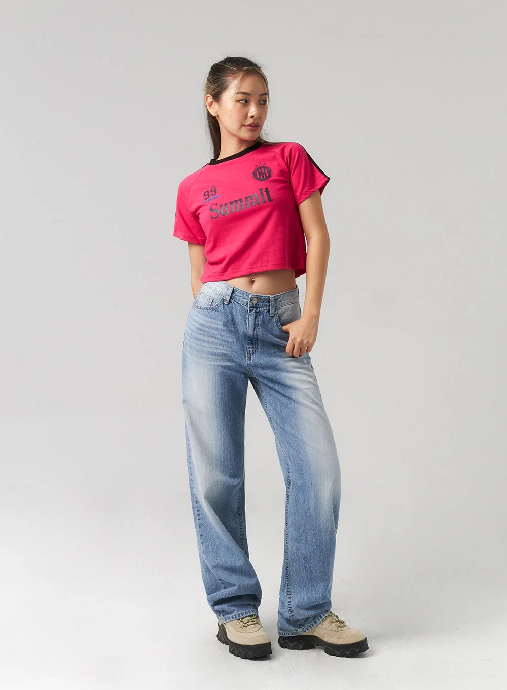 Straight Leg Jeans CU329 - Image 3