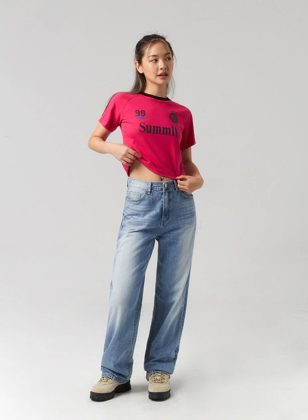Straight Leg Jeans CU329 - Image 4