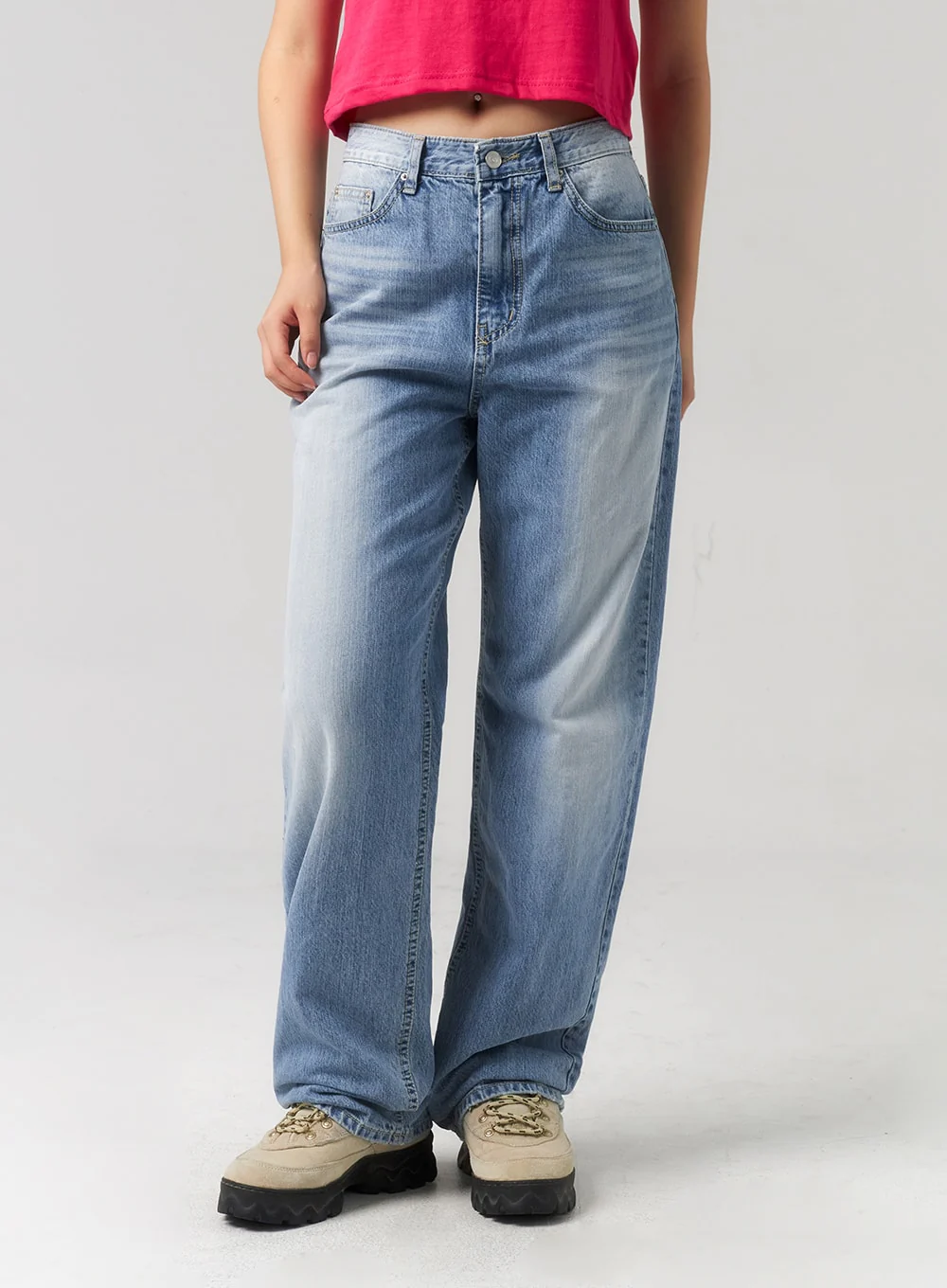 Straight Leg Jeans CU329 - Image 5