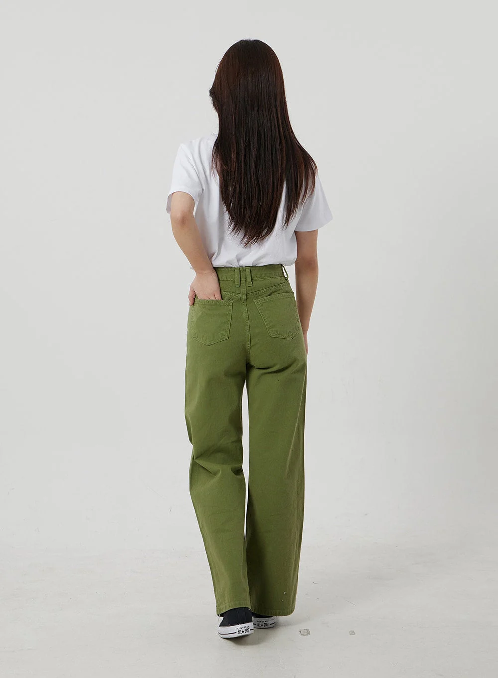 Straight Leg Pants OF306 - Image 5