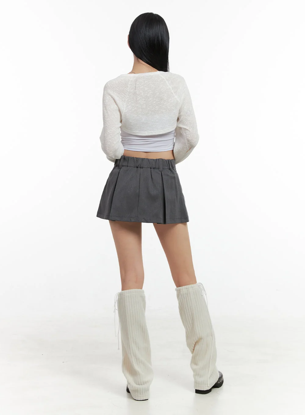 Strap Bolero Knit Cardigan OS409 - Image 3